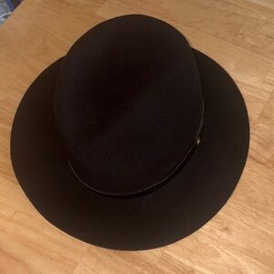 Rag & Bone Charcoal Fedora Hat